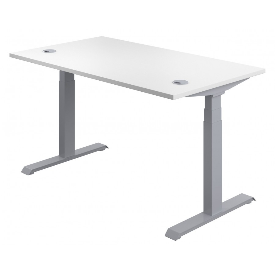 Olton Height Adjustable Straight Office Desk